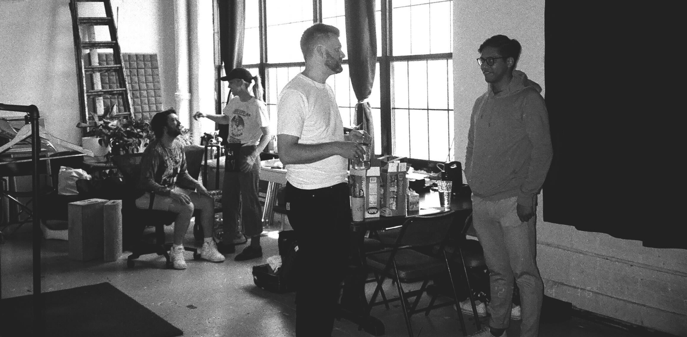 Behind the scenes